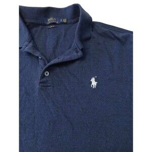 Polo Ralph Lauren, Short Sleeve Shirt, Large, Classic Fit, Blue